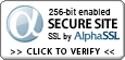 AlphaSSL Secure Site Seal