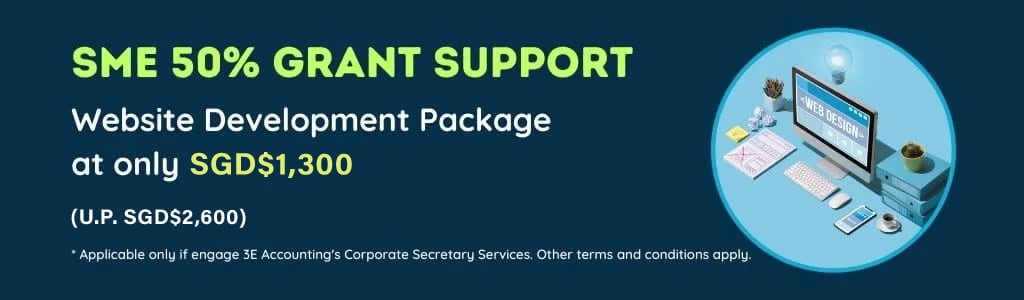 SME 50% Grant Support Website Development Package