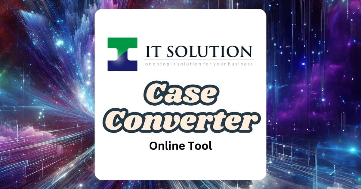 Case converter online discount
